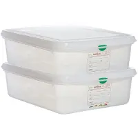 Denox Gastronorm 1/2 H65 Mm Opbergdoos 4l 2 Eenheden