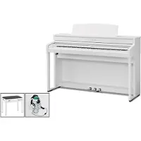 Kawai CA501 Digital Piano Package Satin White