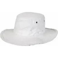 Tilley Hoed Women Fringe Wanderer White-L