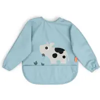Done by Deer Slabbetje Mouw Tiny Farm Blue