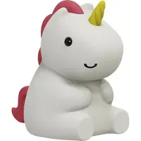 MEGA Light LED nachtlamp Maggy Magic, accugebruik dimbaar, wit / opaal, Kinderkamer, Kunststof, Tafellamp