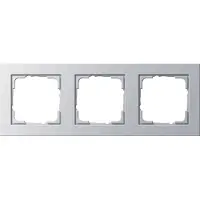 Gira 0213 25 Frame 3-voudig E2, Standaard 55, System 55 Aluminium 1 stuk(s)