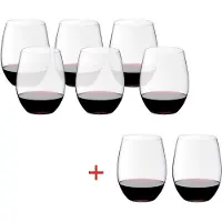 Riedel The O Wine Tumbler Cabernet / Merlot 600 ml kristalglas 8 stuks