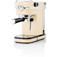 Eta Siebträgermachine STORIO ETA618190040, retro design, beige, 1350W, max. 20 bar, thermoblock