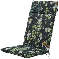 Madison tuinstoelkussen Sadie - 95% Polyester / 5% Diverse - Tuinkussens hoge rug dun -