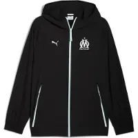 Puma Olympic Marseille Trainingspakken Heren - Zwart - Maat M - Poly Woven