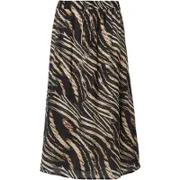 Comma Rok beige / bruin / zwart