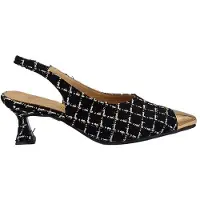 Babouche Sence 64 Slingbacks | Maat 37 Dames Zwart