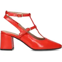 Lina Locchi Dames Hakken 010-50 - Rood - Maat 37