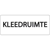 Ivana Tekstbord Kleedruimte