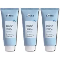 Derma Eco Family - Douchegel - 3 x 350 ml - Parfumvrij - Met glycerine en pentavitin - Hypoallergeen