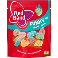 Red Band Snoepmix Funky zak - 10 x 215 gram
