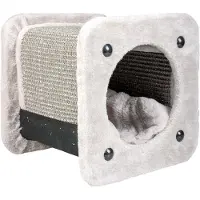 Duvo+ duvoplus relax! krabtunnel Square 30x30x28cm grijs