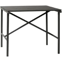 Hubsch Villa outdoor tafel small zwart - 142004