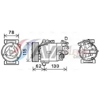 Ava Cooling DNAK386 Aircopomp
