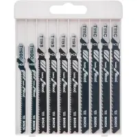 Bosch X-Pro Decoupeerzaagbladenset | Basic voor hout | 10-Delig | 2607010629 - 2607010629