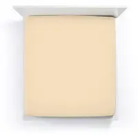 Bella Donna Jersey La Piccola Topperhoeslaken 100x190-200 cm champignon-0115