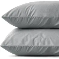 Sleeptime Velvet Kussensloop Fluweel Grijs (2 in 1)