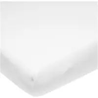 Meyco Baby Uni molton stretch hoeslaken juniorbed - white - 70x140/150cm