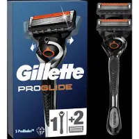 Gillette Fusion Proglide Flexball - Shaver For Men + 2 Spare Heads 3 Pcs