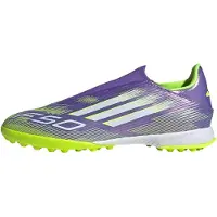 Adidas Voetbalschoen 'F50 League' neongroen / lila / offwhite