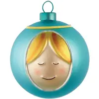 Alessi Kerstbal Christmas Bauble Madonna