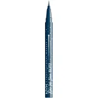 Nyx Professional Make Up Epic Ink Liner Glitz Eyeliner - Intense kleur - Metallic - Denim Dazzle - 1 ST