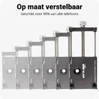 GUB Pro 1 Universele Fiets Telefoonhouder Voor Smartphone Zilver