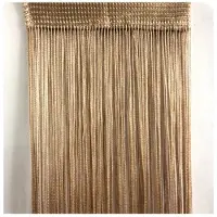 INF Gordijngordijnen met franjes 100x200 cm 1 paar