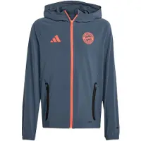Adidas Sportjas 'FC Bayern München Tiro 25 Competition' donkergrijs / oranje