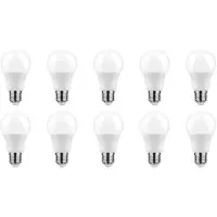 Technik LED Globelamp G80 E27 Mat - 8.8W 806lm 4000K - Neutraalwit - Vervangt 60W - 10 stuks