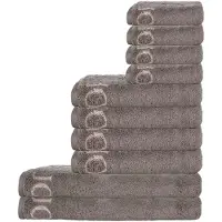 JOOP! Handdoek bruin