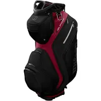 Wilson - Alpine Cart Bag with Embroidery - Black/Red