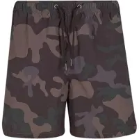 Brandit Zwemshorts donkerbeige / donkerbruin / grijs / spar