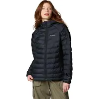 Columbia Outdoorjas 'Powder Lite II' lichtgrijs / zwart