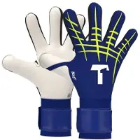 T1tan Blue Beast 3.0 Goalkeeper Gloves With Finger Protection Blauw 9