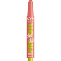 Nyx Fat Oil Slick Click, Lichte, Opbouwbare Vegan Lip Balm - Peach