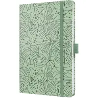 Sigel weekagenda Beauty 2026 formaat A5 Green Monstera hardcover