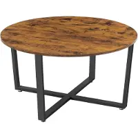 Songmics ModernHome LCT88X Rustieke salontafel, 88 x 47 cm, bruin
