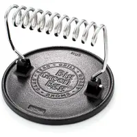 Big Green Egg Cast Iron Grill Press
