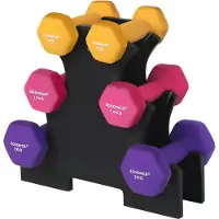 Songmics Halterset met halterstandaard