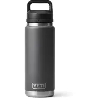 Yeti Coolers - Rambler Bottle Chug Cap - Isoleerfles 769 ml, zwart/grijs