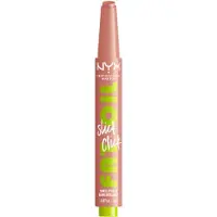 Nyx Professional Make Up Fat Oil Slick Click Lippenbalsem - Tot 12 uur hydratatie - Verrijkt met avocado-, keizersbes- en framboosolie - Group Chat - 2gr