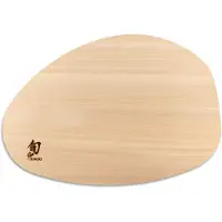 Kai Shun Hinoki Oval Cutting Board Size M, snijplank Hinokihout, 32 cm x 22 cm