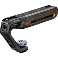 SmallRig 5250 Wooden Top Handle with Cold Shoe Mount