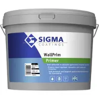 Sigma WallPrim Primer | Muurverfprimer Binnen 10 LTR - Wit
