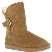 Gooce Snowboots 'Blume' kastanjebruin