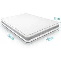 Droommatras Koudschuimmatras INTENSOR 160x200 dikte 24 cm