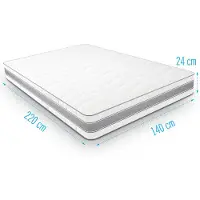 Droommatras Koudschuimmatras INTENSOR 140x220 dikte 24 cm