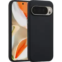 Accezz Liquid Silicone Backcover voor de Google Pixel 10 Pro XL - Zwart